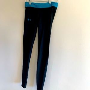 UA ColdGear Running leggings w/calf detail